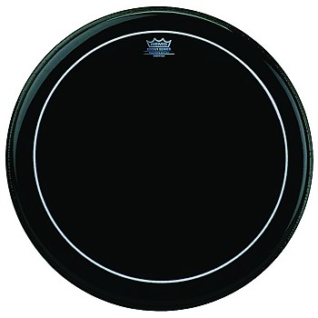 Closeout! Remo Black Pinstripe ES1616PS 16" Bass Drum Head