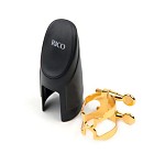 D'Addario HAS1G Alto Sax H-Ligature w/Cap
