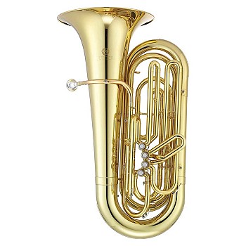 Jupiter JTU1010 Concert Tuba w/Case, 3/4-Full Size/4V
