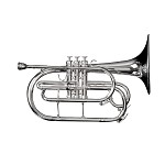 Adams MM1 Marching Mellophone