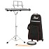 New Beginner Combo Majestic Bells & Pearl SK910C Drum Kit w/Wheeled Bag