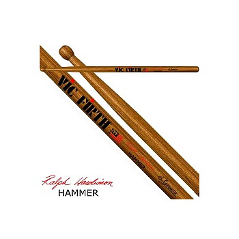 Vic Firth SRH2 Hardimon Hammer Drum Sticks, Pr