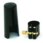 Rovner Neoprene Saxophone Dark Ligature w/Cap